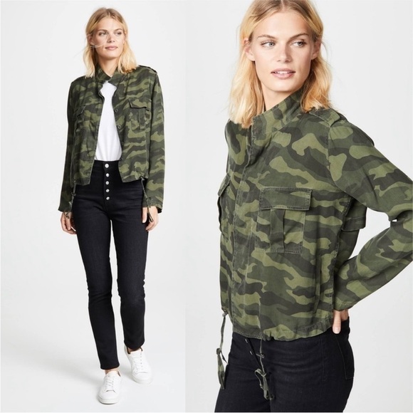 Rails Green Camouflage Jacket - Picture 2 of 10